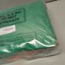 Aliceset 4 Pack Wreath Storage Containers, Ornament Garland Wreath Storage Bags with Handle Zipper Decorative Storages Box for Winter Valentine Wreaths(30 x 30 x 7.8 Inch,Light Green)