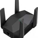 2025 AX3000 WiFi 6 Range Extender, WiFi Extender Signal Booster with Gigabit Ethernet Port, Dual Band (2.4G&5.8G) WiFi Repeater Cover up to 13888sp.ft, Faster Speed and Wider Cover, Quick Setup (Black)