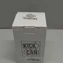 GETMOVIN SPORTS The Original Kick The Can Ignited Game with Glow-in-The-Dark LED Game Pieces and Retro Can Storage Container for Outdoor Classic Game Play!