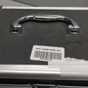 Vaultz Medicine Lock Box - 5 x 7 x 5 Inches - Secure Cabinet Safe with Combination Lock - Ideal for Medications and Small Valuables - Black