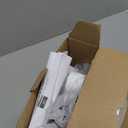 LUXEAR Suction Cup Towel Bar, 24 inches Adjustable Towel Rack Holder, No Drill & Removable Bathroom Towel Holder with 5 Sliding Hooks, Wall Mounted Towel Hanger for Shower Room, Kitchen, Door - White