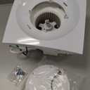 9.8" Quiet Bathroom Exhaust Fan with Light Bath Fan with Light Combo 1.0 Sone 110CFM Ideal for Bathroom,Shower,Toilet