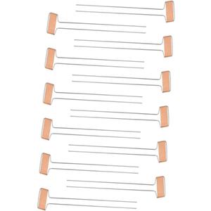 20pcs Weatherproof Copper Plant Labels Durable Metal Stakes for Outdoor Garden for Vegetables Herbs and Nursery Stock Identification