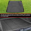 Cargo Liner Compatible with Volkswagen VW Tiguan 5 Passenger 2018-2024 Cargo Mat, All Weather Protection Trunk Liner Rear Trunk mat Black