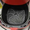 BELLA 3 Qt Touchscreen Air Fryer Oven and 5-in-1 Multicooker with Removable Nonstick Dishwasher Safe Crisping Tray and Basket, 1400 Watt Heating System, Matte Red