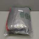 Ophanie Round Rug 4Ft Red Circle Area Rug, Christmas Room Decor, Aesthetic Nursery Bedroom Carpet, Fluffy Fuzzy Plush Soft Shaggy Living Room Rugs for Kids Boys Girls Home, Classroom