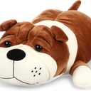 17.7" Soft Dog Plush - Huggable Stuffed Animal Pillow for Kids Birthday Gift - Large Cuddle Puppy Toy - Washable Bedtime Companion for Boys Girls