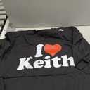 I Love Heart Keith T-Shirt (2XL, Black)