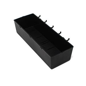 JSP Manufacturing Heavy Duty Black Peg Board Storage Bin - Parts Storage Bins Hooks to Peg Tool Board Workbench Craft (1)