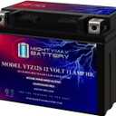 Mighty Max Battery YTZ12S -12 Volt 11 AH, 210 CCA, Rechargeable Maintenance Free SLA AGM Motorcycle Battery