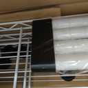 3-Tier Metal Wire Shelf, 250 lb/Shelf, White Rack, 14x24x30 in