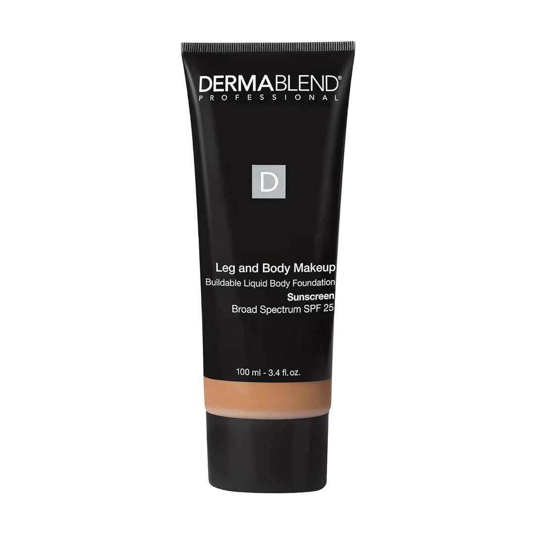 Dermablend Leg and Body Makeup Foundation with SPF 25 (40N Medium Natural)