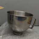 FOKIEE 5QT Stainless Steel Mixer Bowl for KitchenAid 4.5-5 QT Tilt-Head Stand Mixers, with Anti-slip handle and Prominent Clasp, for KitchenAid Accessories and Attachments, Dishwasher safe