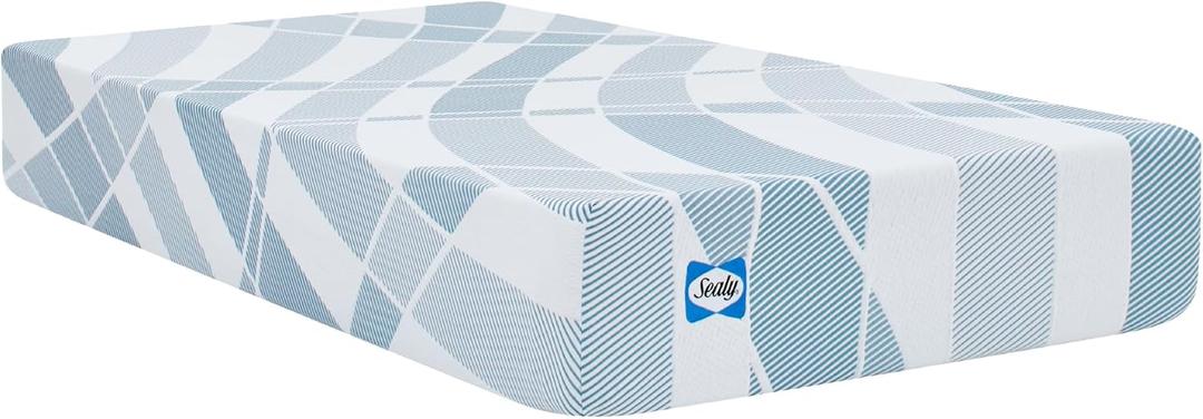 Sealy Dreamlife 10 Hybrid Mattress-in-a-Box, Queen, SealyComfort Gel Memory Foam, SealyResponsive Encased Coils, Surface-Guard Technology