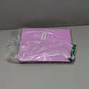 Top Loader Binder, Holds 128 Top Loaders,4 Pocket Top Loader Binders for 3" x 4" Rigid Cards,Card Album Folder for Hard Plastic Top Loaders (Pink-Purple)