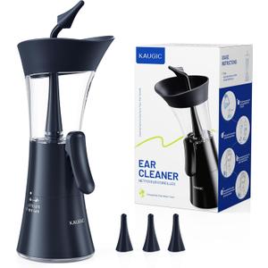 Upgraded Ear Wax Removal Kit, Manual Ear Cleaner, FSA Eligible Items Only List, One-Hand Use, Safe & Comfortable for Home - Blue