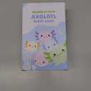 Axolotl Night Light for Kids,Cute Axolotl lamp Gifts Rechargeable light Table Lamp Bedside Lamp,LED Animal Silicone Nursery Night Lamp Cute Room Decor Night Light for Kids Girls Boys