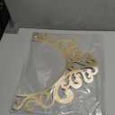 Princess Mirror Photo Booth Props 15 x 23 Inches Princess Party Decorations Mirror Photo Props for Fairytale Birthday Baby Shower Party Supplies Photography Backdrop