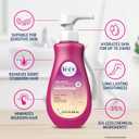 Veet Sensitive Skin Hair Removal Cream For Women, Painless Bikini Hair Removal Gel, Dermatologically Tested Depilatory Cream For Bikini Line, Legs, Arms, Underarms, 13.5 FL OZ Pump Bottle with Tool