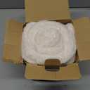 BEDELITE Fleece Throw Blanket for Couch - 300GSM Soft & Warm Fluffy Cream White Blanket, Decorative and Giftable Striped Blankets for Women, Men, 50"x60"