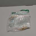 Clear Purse for Women - Stadium Approved Small Crossbody Bag with Zipper, Clear Stadium Bag for Concerts, Sports (Brown)