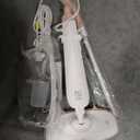 Moolan Steam Mop - All-in-one Powerful Handheld Steam Cleaner Detachable Floor Steamer with 7 Accessories, MultiPurpose Steamer for Hardwood Floors, Clothes,Windows,Tiles,Carpet, Whole Home Use,White