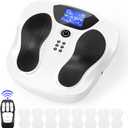 Creliver Medic Foot Nerve Muscle Stimulator Pro +, FSA HSA Eligible, EMS/TENS Leg Foot Massager for Neuropathy Pain Relief, Plantar Fasciitis, Circulation, Tens Unit Muscle Stimulator with 8 Gel Pads