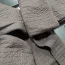 Wonderful 100% Cotton Jersey Queen Quilt - Stitch Heather Mocha Coffee Quilt with 2 Pillow Shams - Soft & Breathable, All-Season Use, Hypoallergenic, Prewashed, Bedspread & Coverlet, 94"x94"