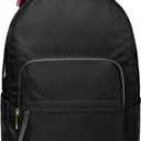 HawLander Lightweight School Backpack for Women or Teen Girls, Mid-Volume 20.0L (Black02)