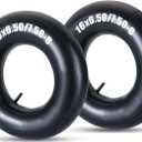 2 Pack 16x7.50/6.50-8 Inner Tubes with TR-13 Valve Stem, Replacement Lawn Mower Tire Tubes for Tractors, Wheelbarrows, ATVs, Go Karts & More (Fits 6.5'' to 7.5" Wide)