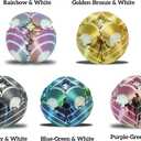 3D Printed Mini Gear Ball,Silence Fidget Toys,Random Kids Toys,Stress Relief, Anxiety & ADHD Relief,Funny Graduation Gifts, Desk Toy (Random Multicolor Gradient)