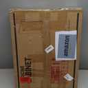 TETOTE 14 x 18 Medicine Cabinet with Tempered Beveled Mirror Black Mirrored Medicine Cabinets for Bathroom Aluminum Cabinet DTC Hinges, Stepless Adjustable Shelves, Recessed/Surface-Mounted