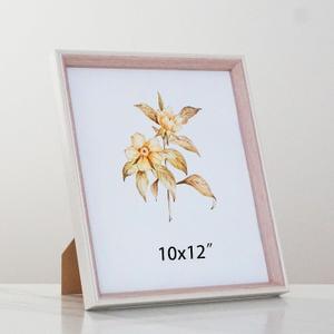 Resin 10x12 Picture Frame Pink 10x12 Photo Frame Wall and Desktop Display with Plexiglass