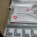 Clear Acrylic Dog Cage Furniture, Decorative Dog Kennel Furniture with Solid Wood Tabletop, 41 Inch, 6 Panels, Transparent Pet Fence for Small Dogs, Rabbits, Hedgehogs, and Cats