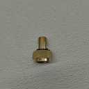 CGA-520 B Tank Acetylene to CGA-200 MC, Acetylene Regulator, Acetylene Adapter, Brass