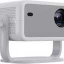1080P 650ANSI 4K P350 Projector With Auto Keystone Correction Focus Wifi6 BT5.2 Portable Movie Outdoor(US PLUG)