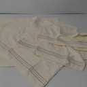 Queen Pillow Cases Set of 4 with Duvet Cover - Hotel Quality Pillowcase Covers - Comfy Luxury Bedding for Women, Men, Kids & Teens - Machine Washable Protectors - 4 Piece Set - Queen Size Off White