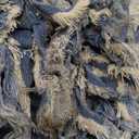 70s Bell Bottom Jeans for Women Elastic High Waisted Raw Hem Denim Pants Classic Vintage Flared Jeans
Size M