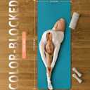 Yoga Mat Non Slip, Anti-Tear 1/4" & 2/5" Thick TPE Yoga Mats for Women and Men, a stylish and practical dual-tone yoga mat.72"x24" Exercise & Fitness Mat with Carrying Strap, Workout Mats for Yoga, Pilates and Floor Exercise