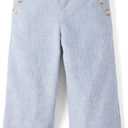 Gymboree Girls and Toddler Pull on Linen Pants (Blue)