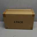 Acrylic Desk Organizers And Accessories, Office Desktop Drawers, Plastic Makeup Organizer Containers Bins With Drawers Desk Organization, Bathroom Organizers Storage Case Box Cube, 4 Pack 