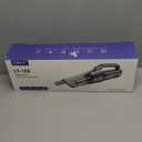 JONYJ Handheld Vacuum Cordless, 16000PA Strong Suction Hand Held Car Vacuum Cleaner, Portable Hand Vacuum Rechargeable with Multi-Nozzles & LED Light for Home, Car, Office, Pets (Silver & Blue)