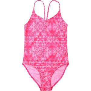 LIZENS Girls One Piece Swimsuit Beach Bathing Suit Swimwear for Kids Children Swimming Suit 6-8Y