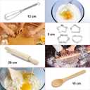 Gifts for 2-8 Year Old Girls Boys,Chef Costume Set Kids Apron for Girls Toddler Birthday Xmas Gifts for Kids Stocking Stuffer