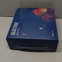 Bedsure Heated Blanket Electric Throw - Thick Striped Flannel Electric Blanket, Heating with 6 Time Settings (Up to 10H), 6 Heat Settings & 8Hr Timer Auto Off, Gift for Grandma (50x60 inches, Grey)