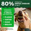 Greenies Veterinarian-Recommended Adult Natural Dental Dog Treats Petite Size, Original Flavor, (4) 30 ct Packs (120 Treats) (EXP 09/15/27)