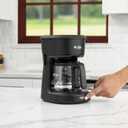 Mr. Coffee 5-Cup Mini Brew Switch Coffee Maker, Black