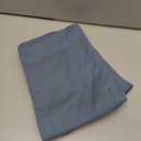 PURE ERA Jersey Knit Pillowcases 100% T-Shirt Cotton Super Soft Comfy Breathable, Set of 2, Queen 20" x 30", Solid Cerulean Blue