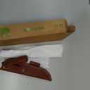 BPSKNIVES Adventurer - Bushcraft Knife - Fixed-Blade Carbon Steel Knife with Leather Sheath and Firestarter - Outdoor Full Tang Knives - Camping Knives - Survival Tactical Camp Knives
