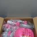 Tricycle for Toddlers 1-3 3-5 Year Olds, Unicorn Toddler Bike Baby Balance Bike with Colorful Lighting Wheels & Large Basket, Birthday Gift and Toy for 1 2 3 4 5 Year Olds Girls (Pink)